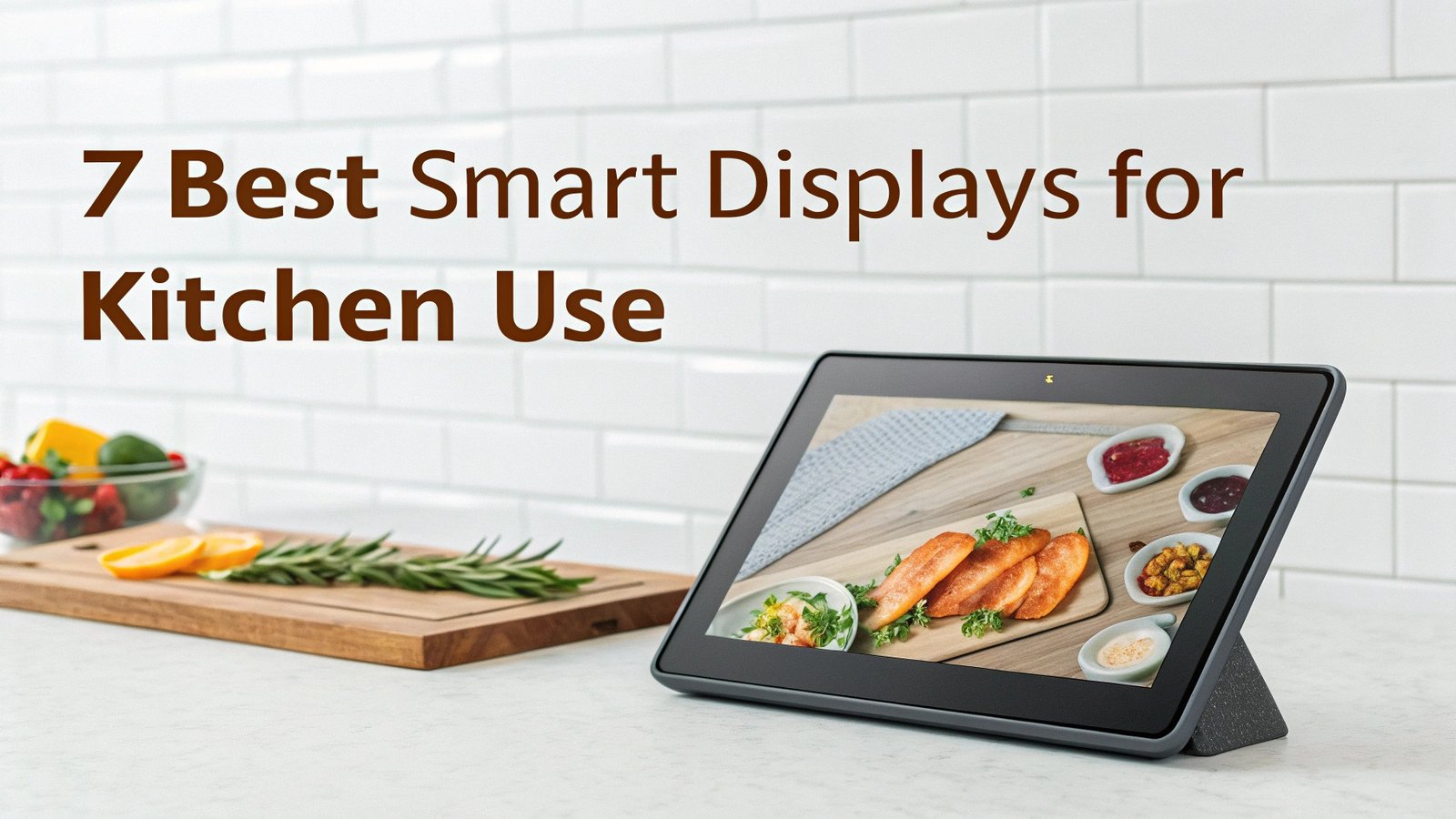 7 Best Smart Displays for Kitchen Use: Ultimate Guide