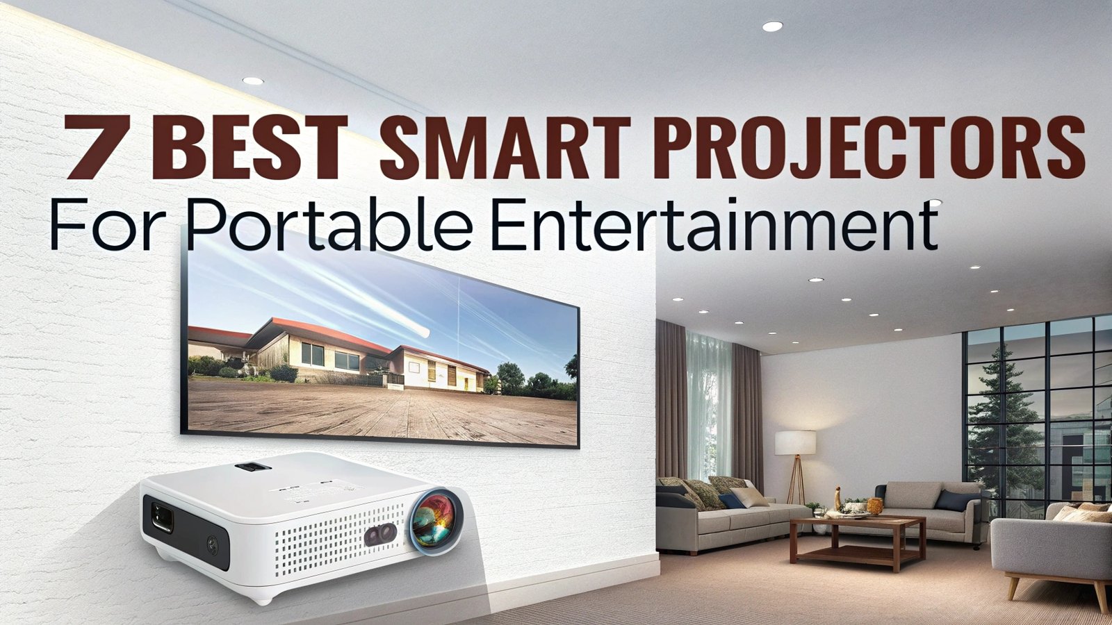 7 Best Smart Projectors for Portable Entertainment