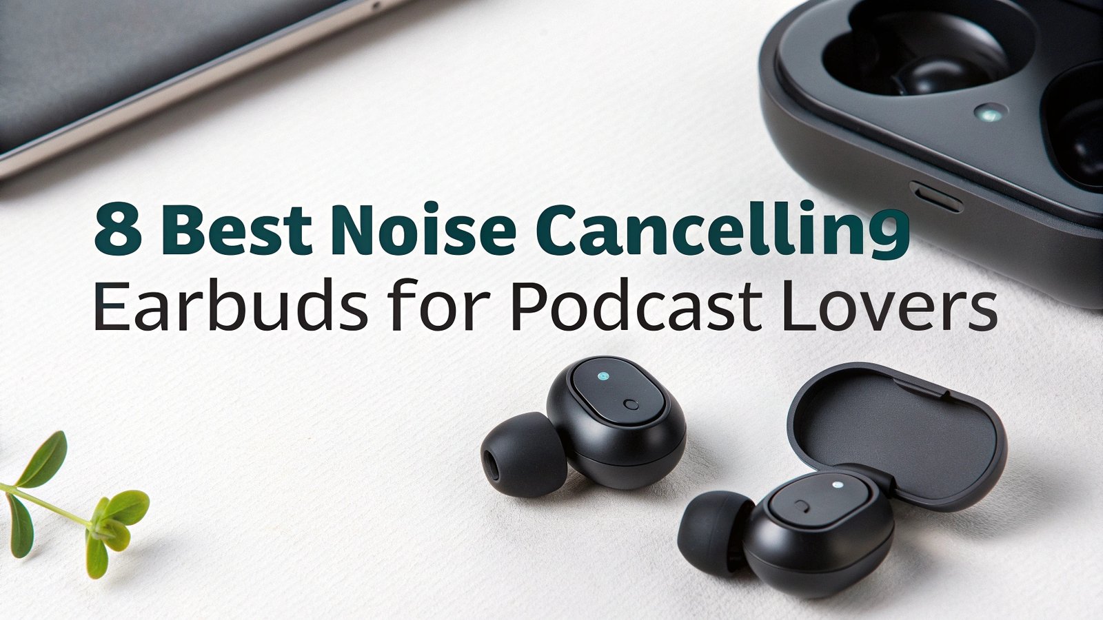 8 Best Noise-Cancelling Earbuds for Podcast Lovers