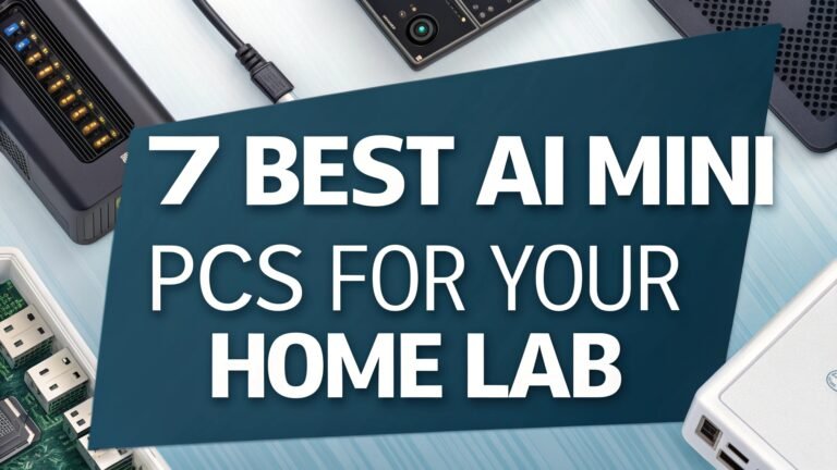 7 Best AI Mini PCs for Your Home Lab in 2026